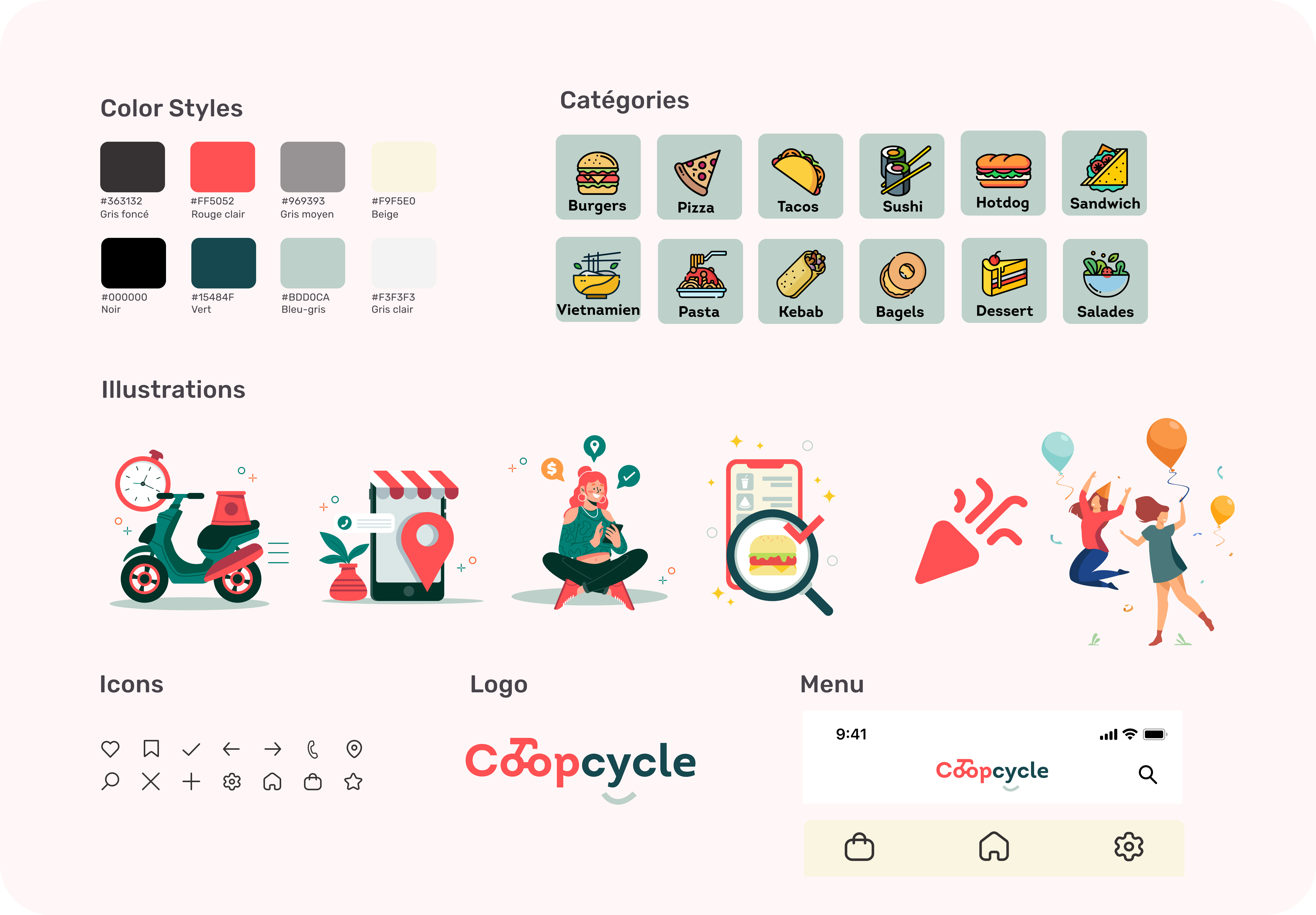 design system for coopcycle